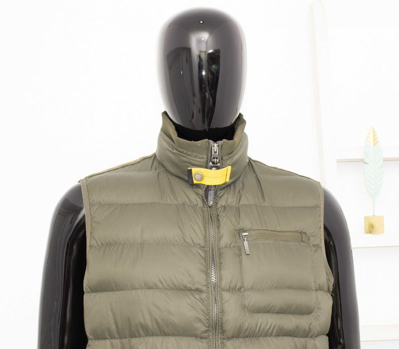 Parajumpers Super Light Weight оригинален мъжки елек гъши пух зелен М