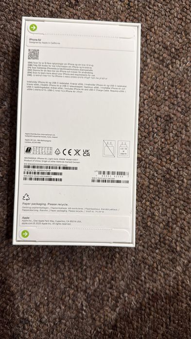 IPHONE 17 air чисто нов