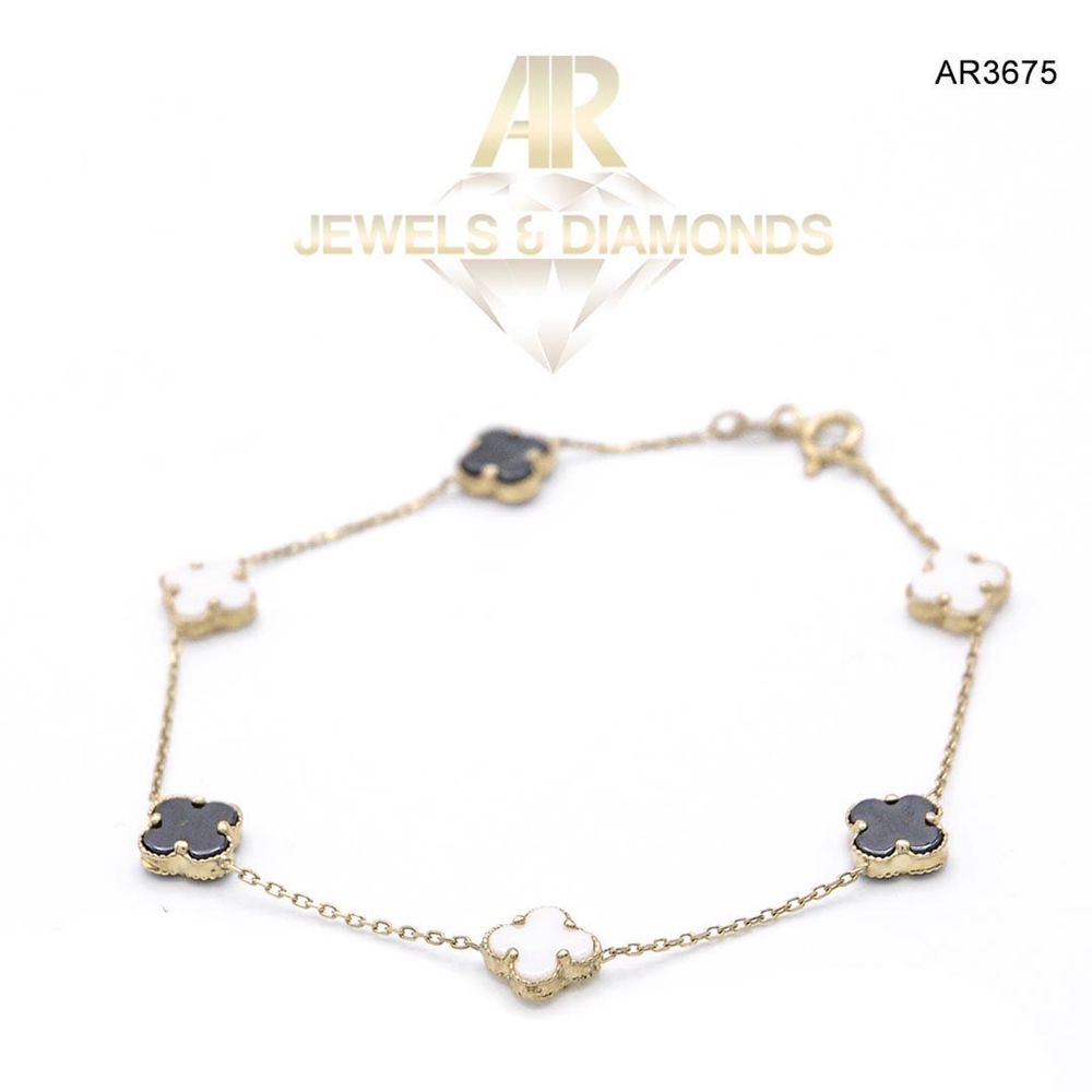 Lantisor Aur 14K model deosebit ARJEWELS(AR3676)