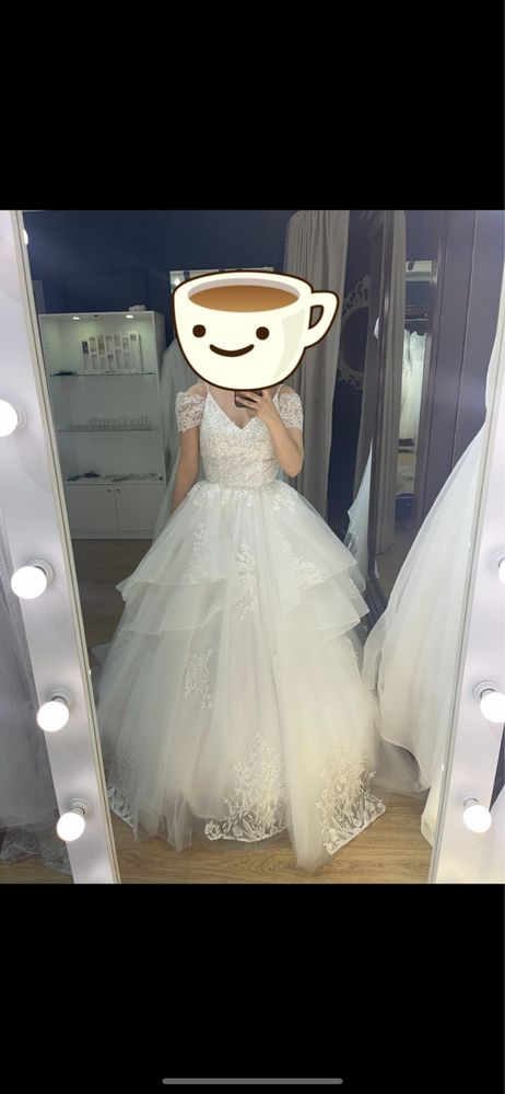Продам свадбеное платье 42 размера