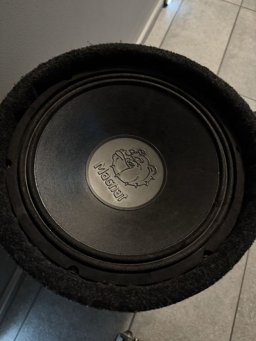 Vand kit statie mac mpx 2500 600w si subwoofer magnat bull 300w 30 cm