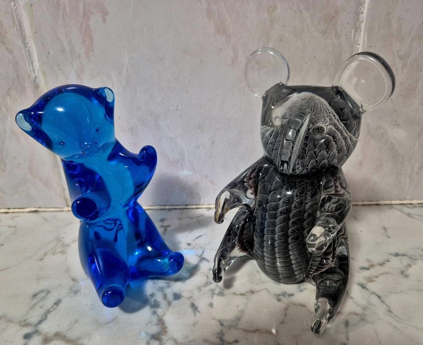 VAND 2 SUPERBI "URSI" Sticla MURANO Art Glass Ronneby - SUEDIA