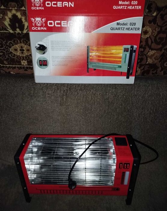 Обогреватель кварцевый , новый