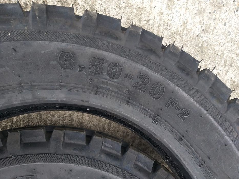 Cauciucuri noi 6.50-20 BRECKNER Germany universal 650 fata 10 pliuri