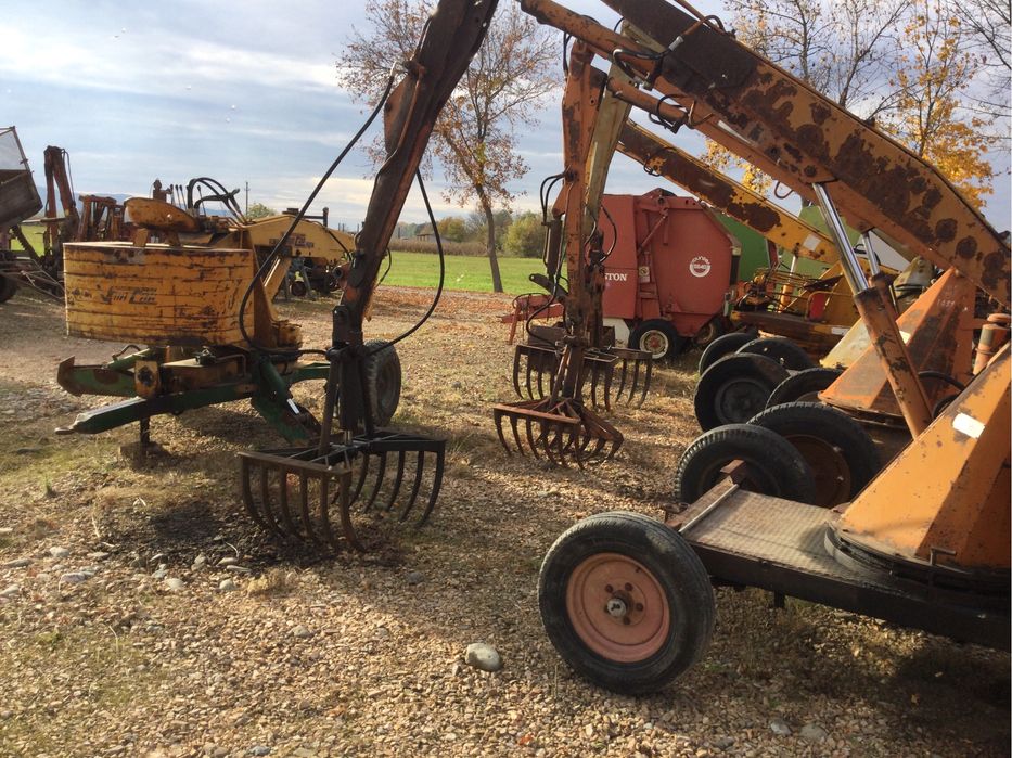 Graifer incarcator de gunoi