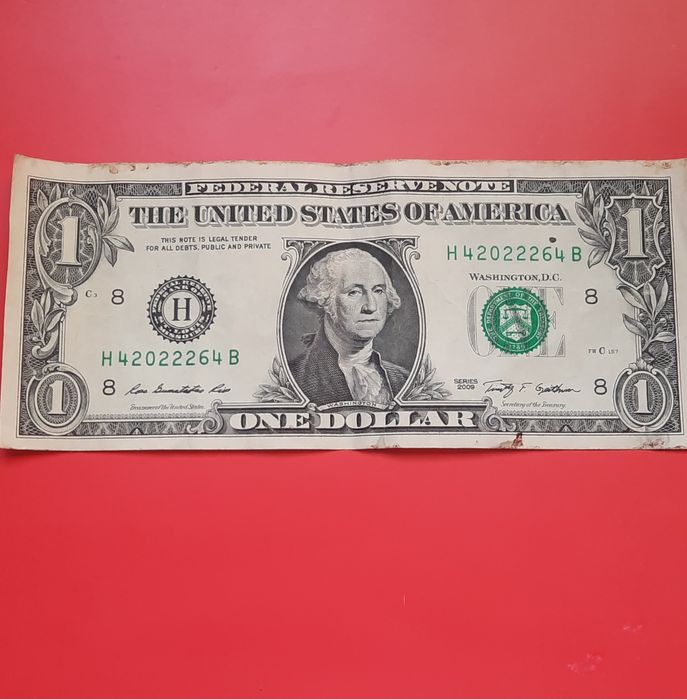 Bancnotă 1 Dolar 2009