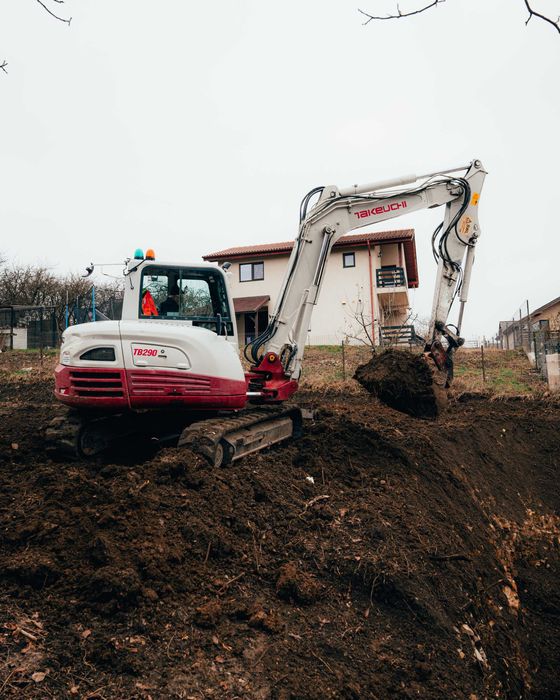 Vand Miniexcavator Takeuchi tb290 8.4 tone an 2014