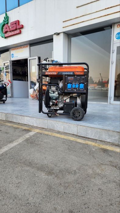 Kuchli 16 kVt PONTO PT20000E generator sotiladi (yangi)