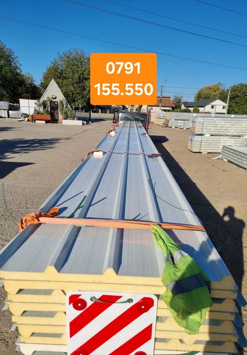 Panouri Termoizolante Sandwich Container Confectii metalice Hale