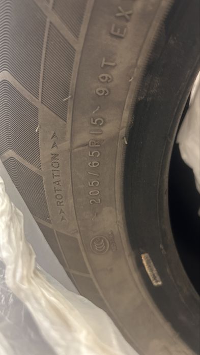 Продам комплект резины r15