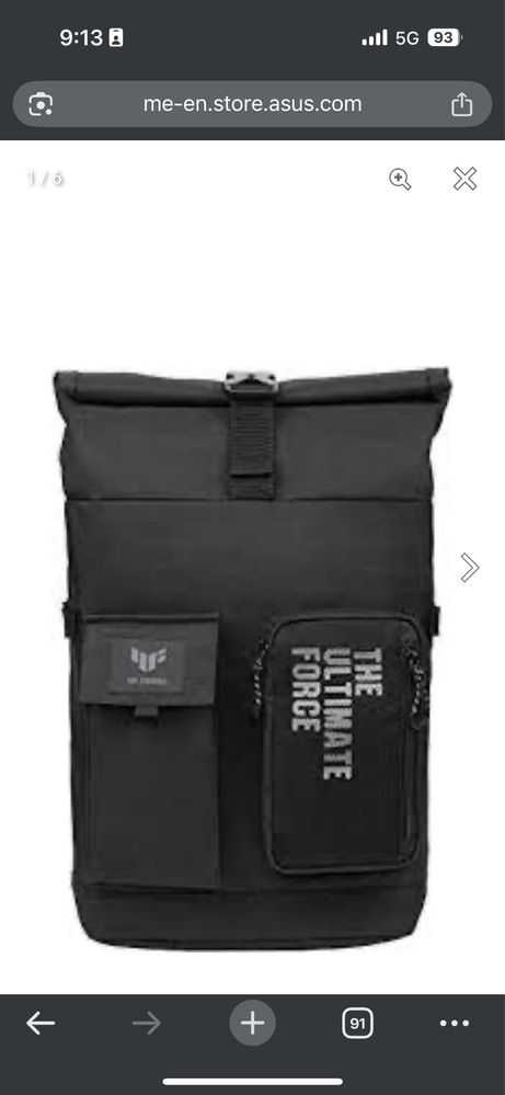 Asus VP4700 TUF BACKPACK раница 17