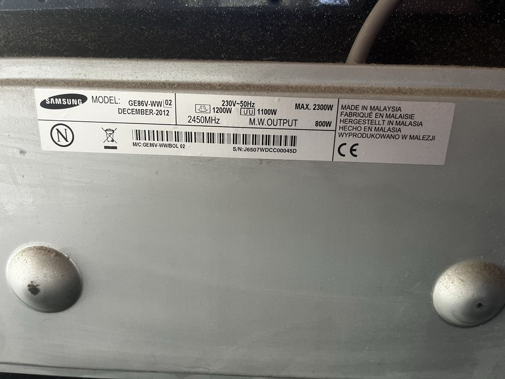 Vand cuptor cu microunde Samsung