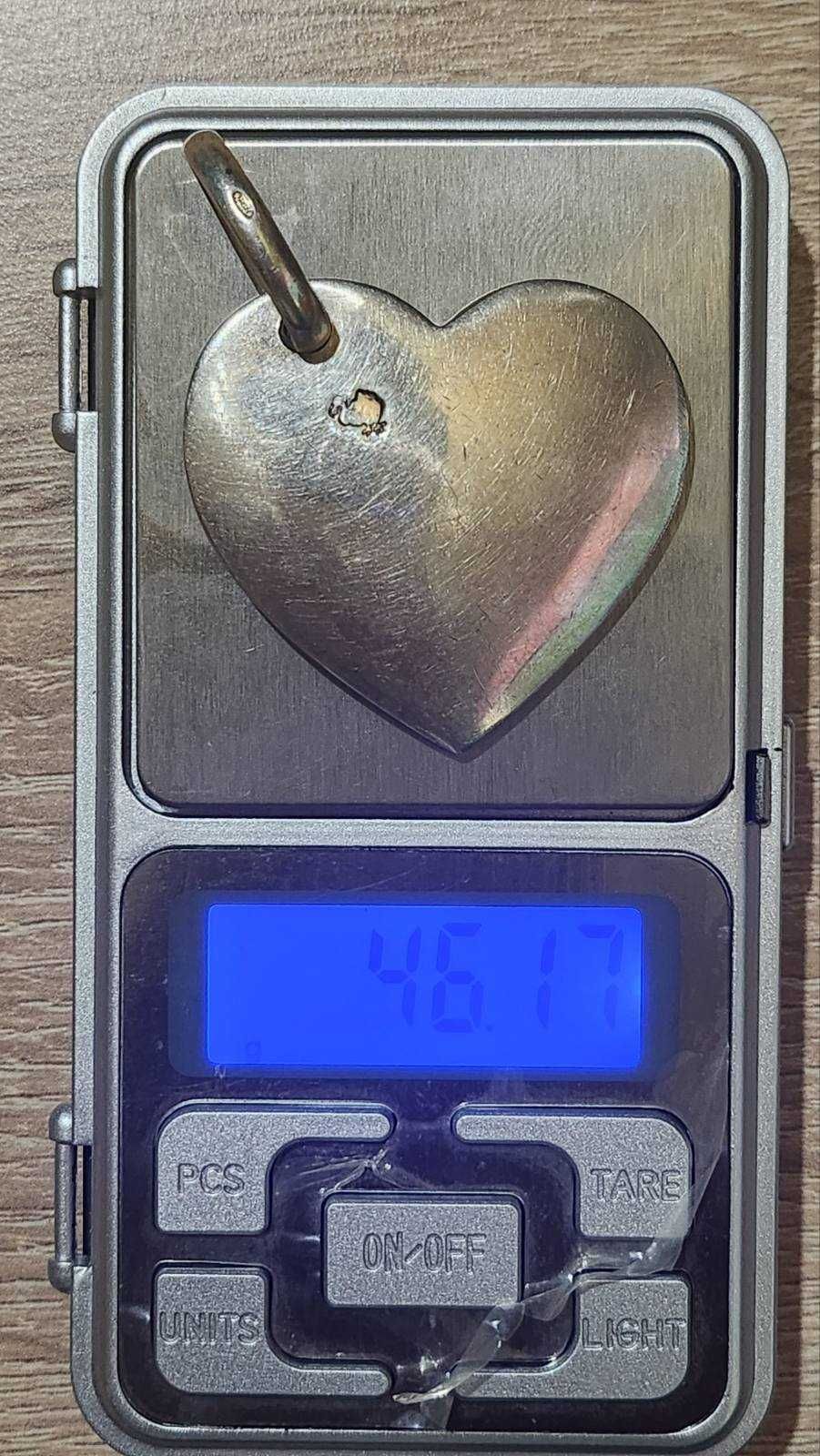 Pomellato Dodo сребърна висулка сърце
