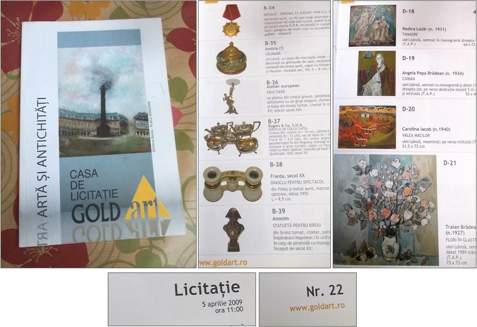 3 CATALOAGE preturi - GOLDART - 2009 (1) - pt colectionari