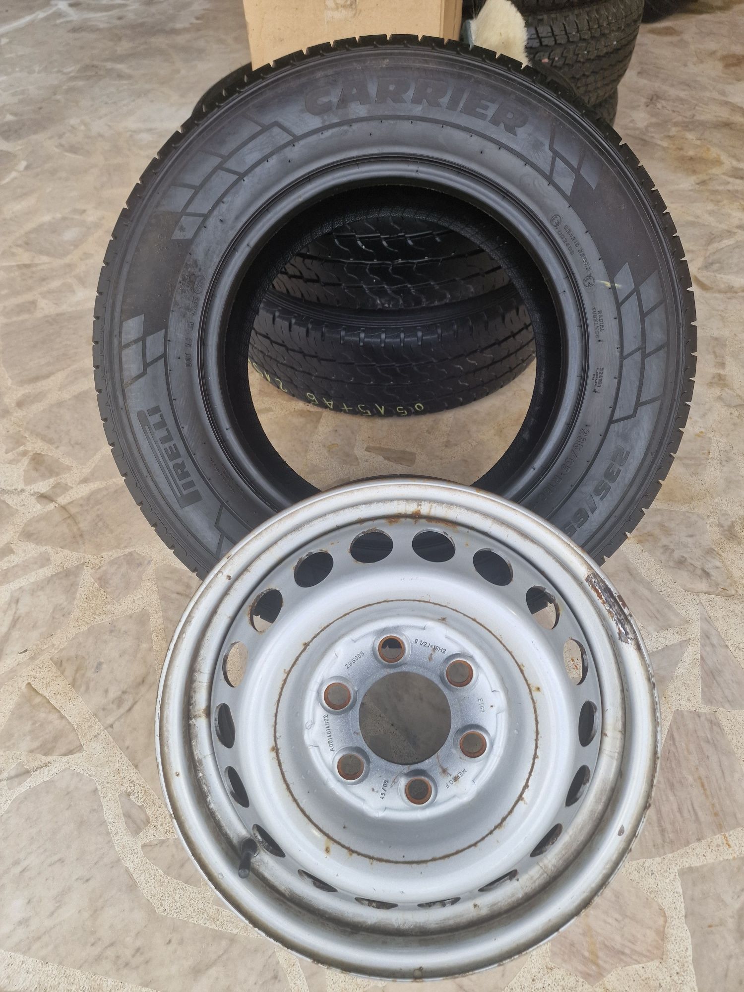 Sprinter Crafter 16С бусови джанти  ЕТ 62 61/2J Джанти за единична
