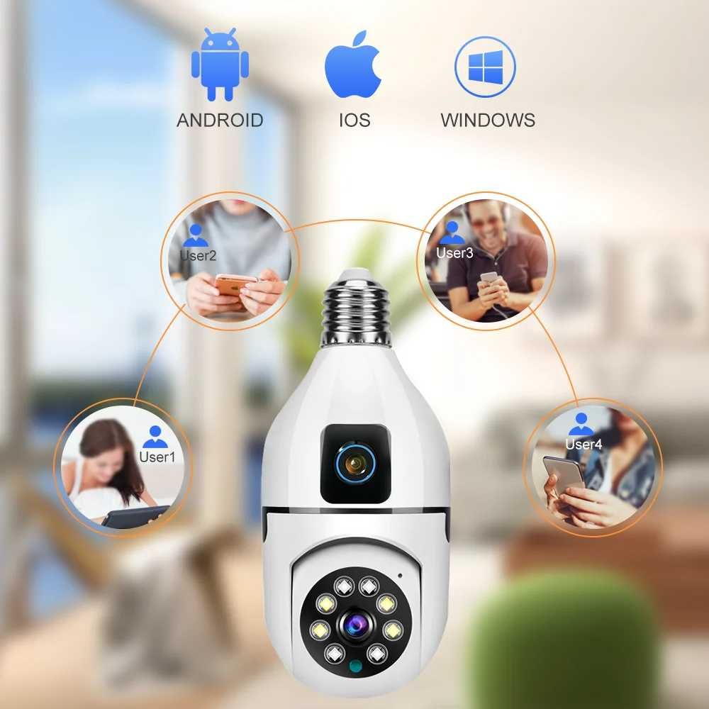 Lampochka Kamera | WiFi Kamera | Лампочка Камера | V380 Pro Kamera