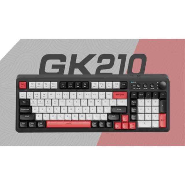 Tastatura mecanica Gaming Wireless Bluethooth 2.4 GHZ, 99 taste, RGB