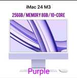 iMac 24 M3 Purple 10 core GPU with Touch ID из США новый запечатенный