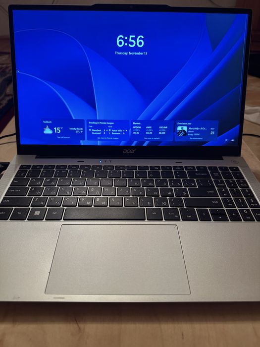 2 oy ishlatilgan, acer aspire 15 lite, ish uchun