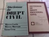 Dictionar de drept procesual si drept civil