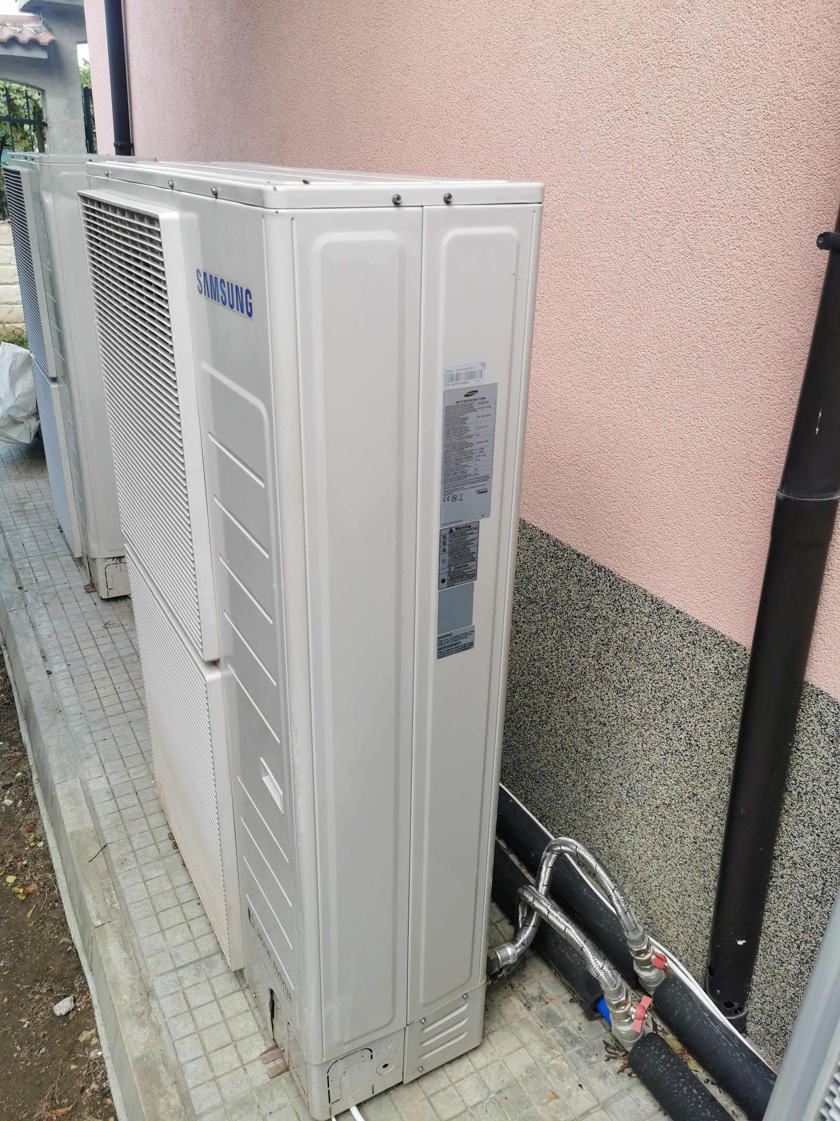 2 броя. Термопомпа 16kW Samsung Monobloc