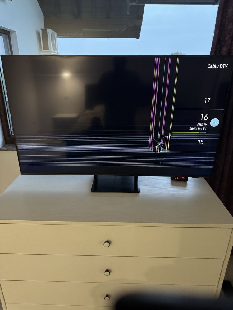 Tv Samsung QLED 55 138 cm defect ecran