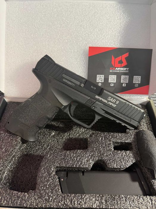 Еърсофт GBB ICS Пистолетна Реплика SARSILMAZ SAR 9.II GreenGas