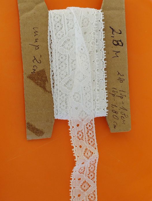 Памучни дантели по 1 лв за 1 метър