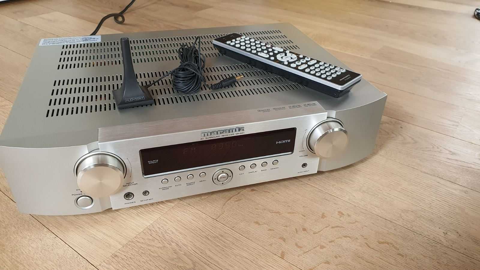 Marantz NR 1501-7.1 - аудио/видео ресийвър, усилвател, калибр.микрофон