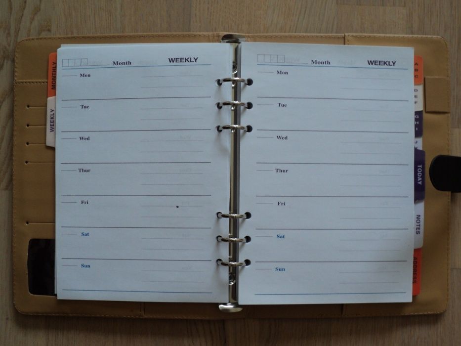 Organizer (agenda, mapa) A5, absolut nou, piele natur, polifunctional