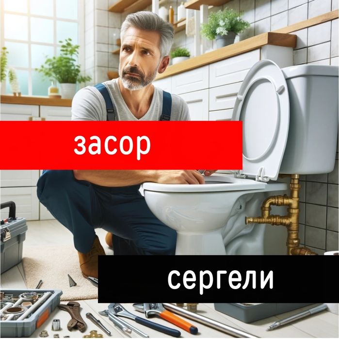 Чистка труб конализации. Сантехник Сантехника. Устранение засора