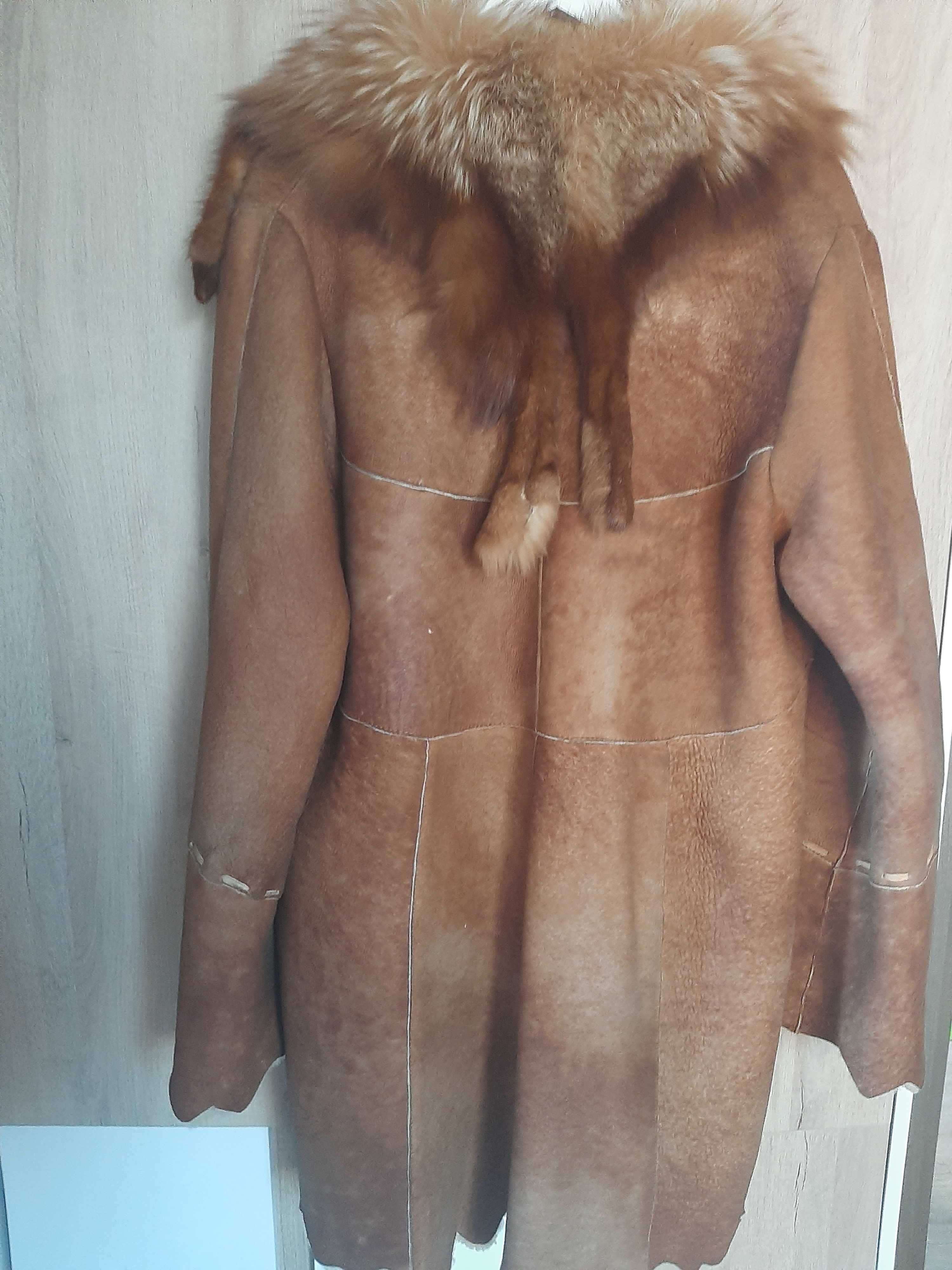 Зимно палто- 3 вида естествени кожи!
