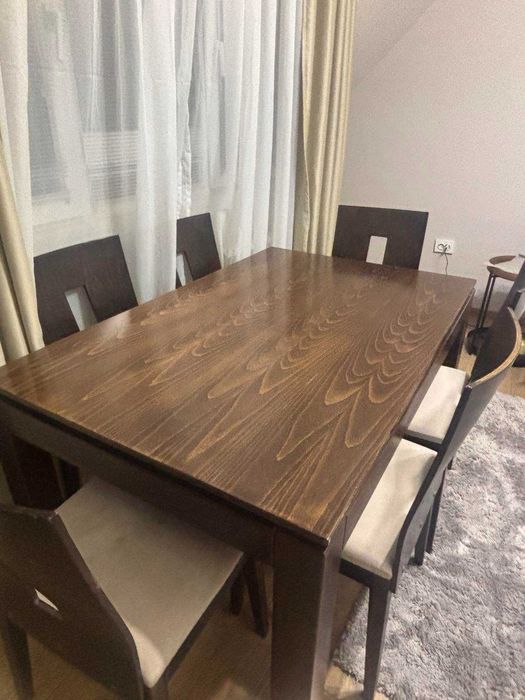 Трапезна маса с 6 стола