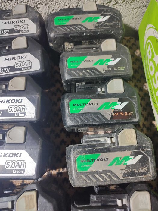 HITACHI HIKOKI 18V 2.5Ah 4.0Ah 5.0Ah 8.0Ah Multivolt 36V baterie sursa