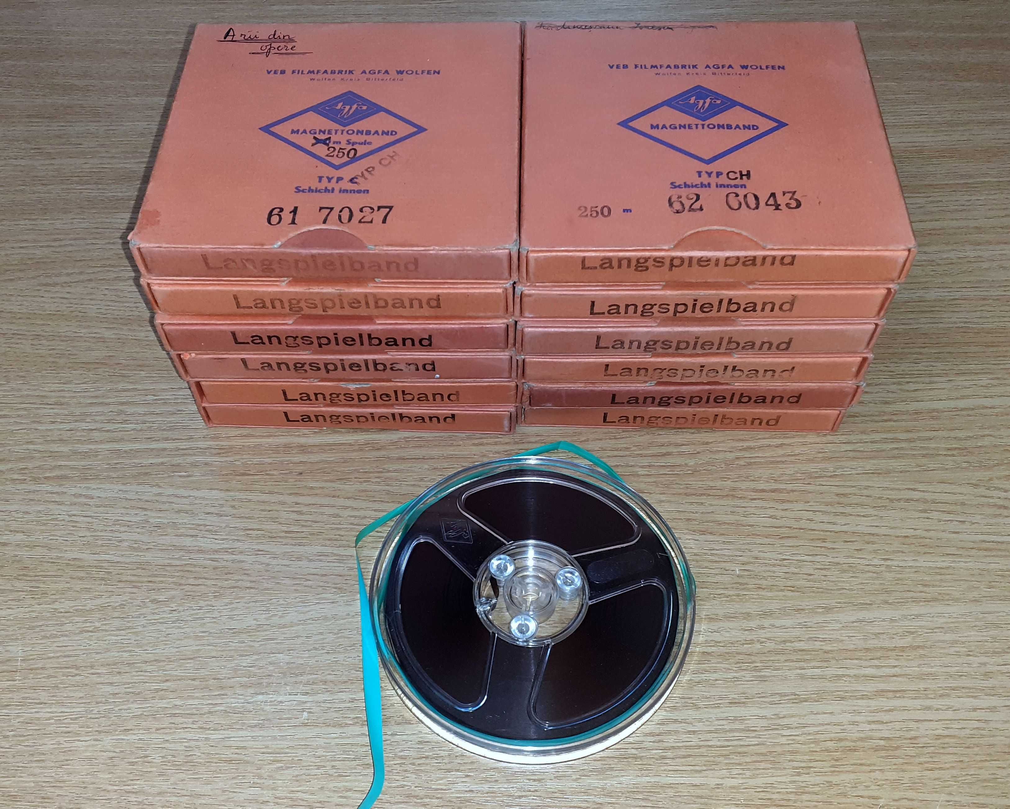 Banda magnetofon Agfa / Basf / Orwo / Profi