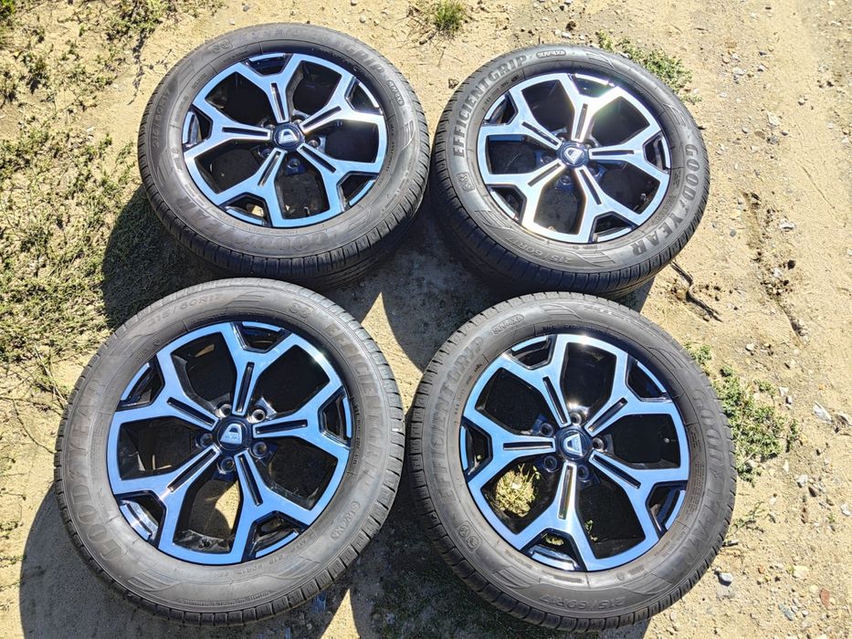 4x Jante Originale din Aluminiu de Dacia Duster pe 17"