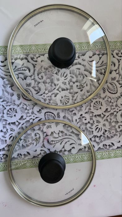 Новые стеклянные крышки для Казанов сковородки