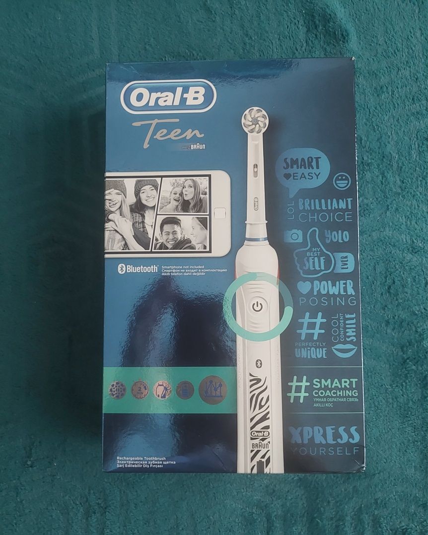 Periuta electrica Oral-b teen cu Bluetooth