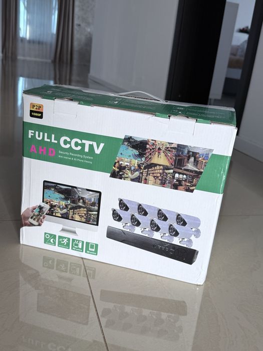 Sistem supraveghere video full CCTV AHD