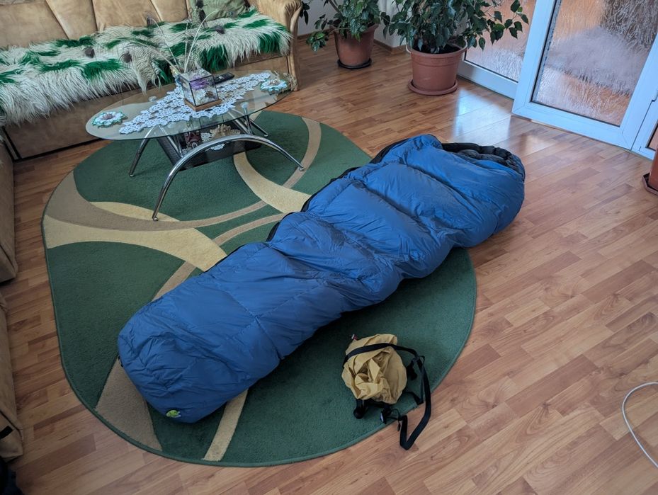 Sac de dormit altitudine, puf, cuin 750, temperatura comfort -21 C