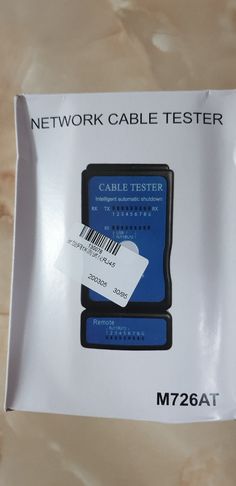 Tester cablu internet