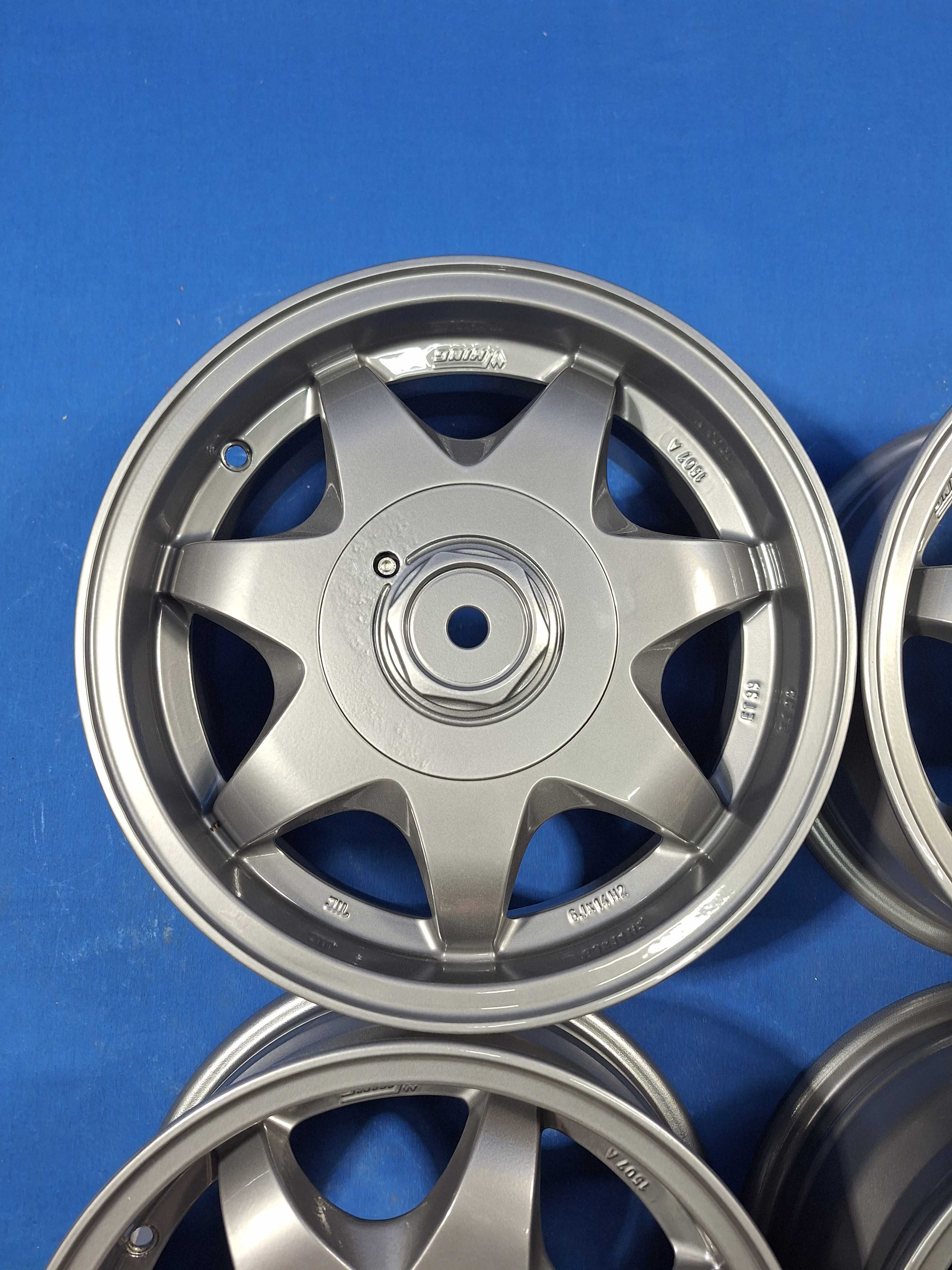 Jante Aliaj 4x100 14'' 6J ET 33 - VIKING VW BMW SEAT Mazda Kia Hyundai