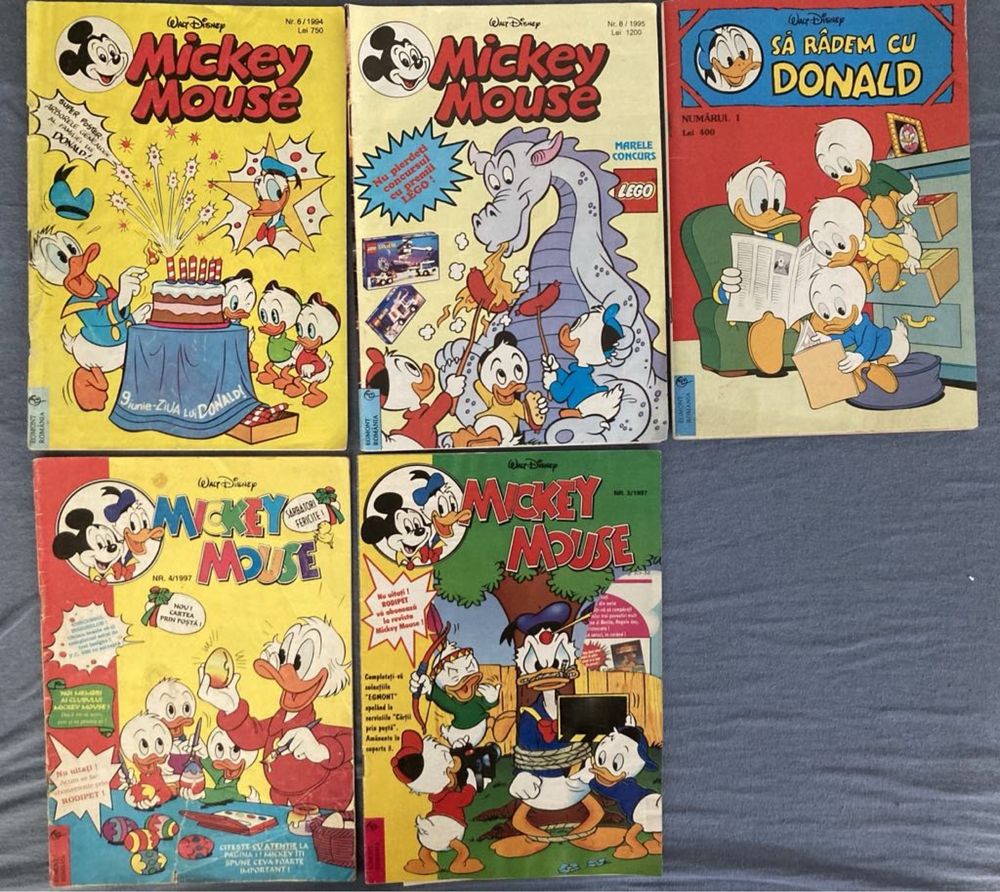 Reviste Mickey Mouse Egmont