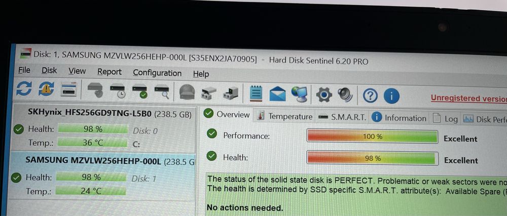 SSD Nvme M2 256 Gb