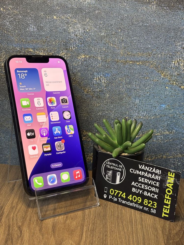 Iphone 14 /128Gb/Garantie 2Ani Centrul de Telefoane/Rate