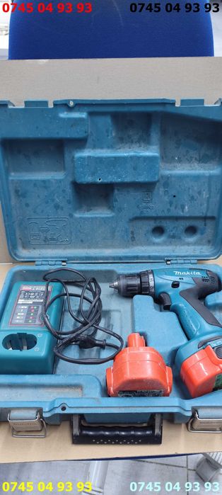 filetanta bormasina makita 14.4v 6281D 2 acumulatori slabi incarcator