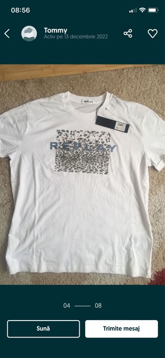 Tricou Tommy nou cu eticheta