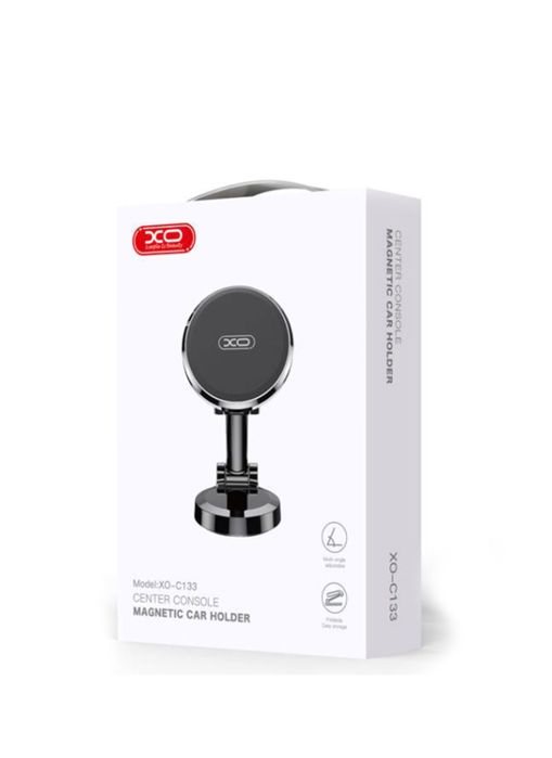 Suport Auto Metalic Pentru Telefon Reglabil cu Banda Adeziva