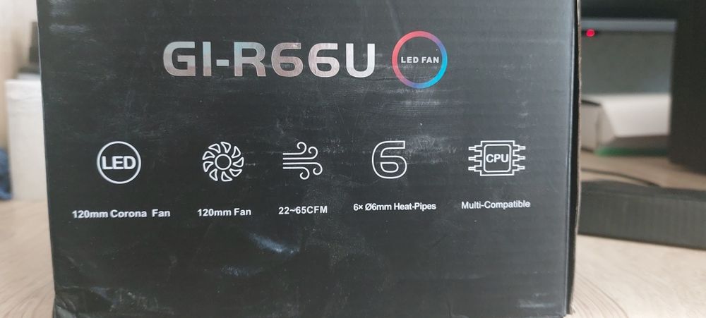 Воздушное охлаждения процессора