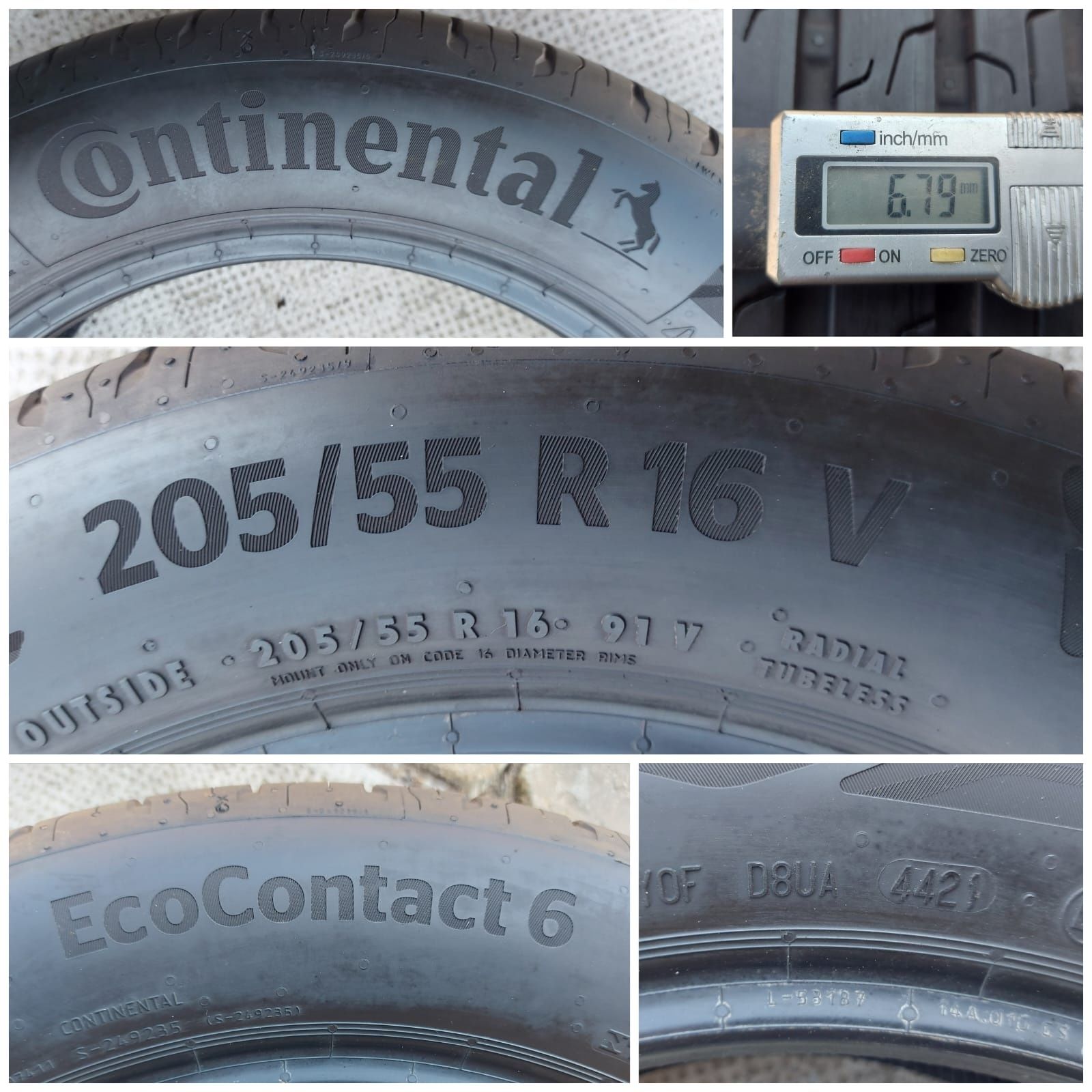 O bucată 205/55 R16 vară - una Semperit Continental